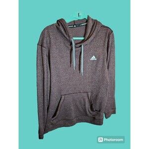 Adidas Maroon Hoodie‎ Size L (U74)